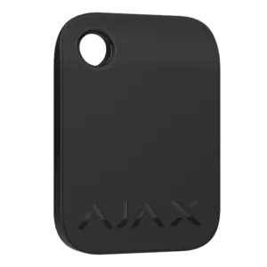AJAX - Pack de 10 llaveros de acceso sin contacto - Tecnología Mifare DESFire® - Compatible con (10XAJ-TAG-B)