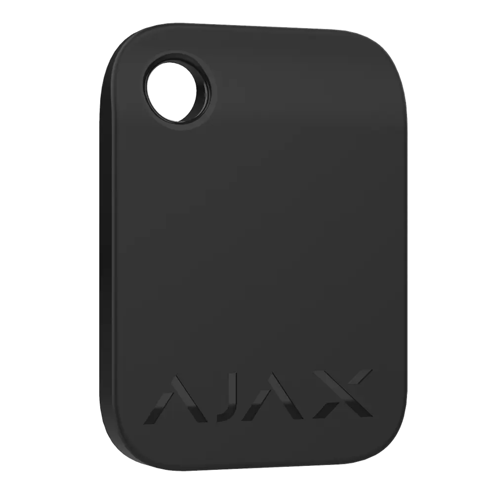 AJAX - Pack de 10 llaveros de acceso sin contacto - Tecnología Mifare DESFire® - Compatible con (10XAJ-TAG-B)