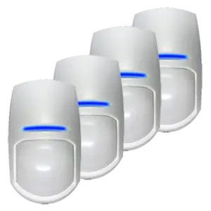 PYRONIX - Pyronix - Pack de 10 detectores interior - Función AND/OR - Certificado grado 2 - Rango 15 (10XKX15DT)