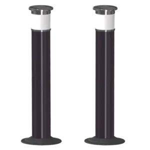 MARCA BLANCA - Detector de barrera solar por infrarrojos - Completamente inalámbrica | 8 haces - Alcance (2XIBS-SH-50-8TD)