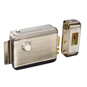 MARCA BLANCA - Cerradura de superficie electromecánica - Modo apertura Fail Secure (NO) - Autocierre (ABK-702A-L)