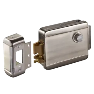 MARCA BLANCA - Cerradura de superficie electromecánica - Modo apertura Fail Secure (NO) - Autocierre (ABK-702A-R)