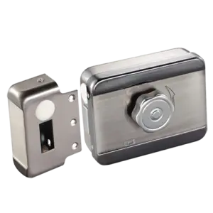 MARCA BLANCA - Cerradura de superficie electromecánica - Modo apertura Fail Safe (NC) - Apta para (ABK-703A)