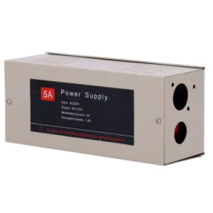 MARCA BLANCA - Alimentador para control de acceso - Configurable NO/NC - Salida DC 12.8V / 1.8A / 24W - (AC-12DC2A)