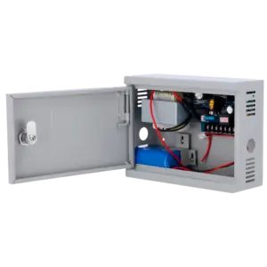 MARCA BLANCA - Alimentador para control de acceso - Configurable NO/NC - Salida DC 13.5V / 2A / 24W - Caja (AC-12DC2A-BAT)