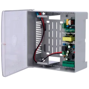 MARCA BLANCA - Alimentador para control de acceso - Configurable NO/NC - Salida DC 13.5V / 3A / 36W - Caja (AC-12DC3A-P)