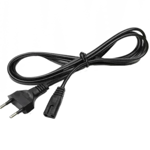 MARCA BLANCA - Cable a enchufe - Adaptador de CA - Compatible con enchufes Tipo F - 250VAC / 2.5A - 150cm (AC-EU-C7)