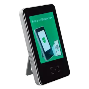 MARCA BLANCA - Control de acceso autónomo - Acceso por código QR - Salida de relé o alarma - Pantalla (AC301-QR)