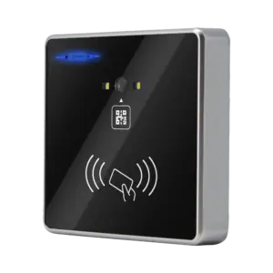 MARCA BLANCA - Lector de acceso de superficie - Acceso por tarjeta MF y QR - Indicador LED y acústico - (ACR207-QR-MF)