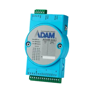 ADVANTECH - Módulo de adquisición y control de datos - 16 entradas digitales - Protocolos: Modbus/TCP, (ADAM-6251-B)