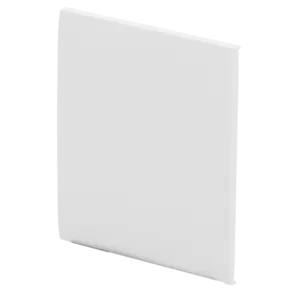 AJAX - Panel táctil para interruptor de luz simple - Compatible con AJ-LIGHTCORE-1G / -2W - (AJ-CENTERBUTTON-1G2W-W)