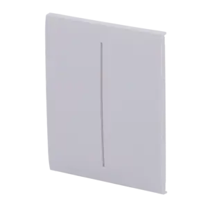 AJAX - Panel táctil para interruptor de luz doble  - Compatible con AJ-LIGHTCORE-2G - (AJ-CENTERBUTTON-2G-FOG)