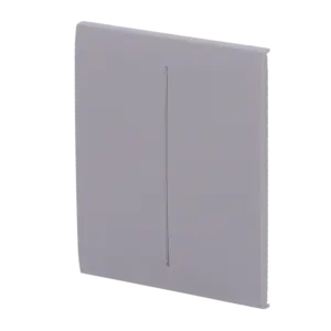AJAX - Panel táctil para interruptor de luz doble - Compatible con AJ-LIGHTCORE-2G - (AJ-CENTERBUTTON-2G-GRE)