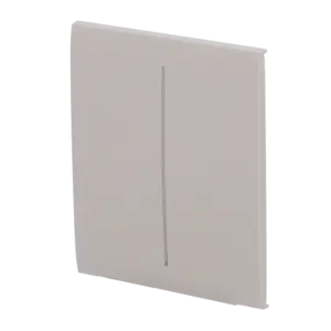 AJAX - Panel táctil para interruptor de luz doble - Compatible con AJ-LIGHTCORE-2G - (AJ-CENTERBUTTON-2G-OLI)
