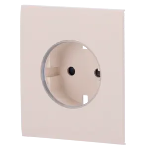 AJAX - Tapa central para enchufe inteligente tipo F - Compatible con AJ-OUTLETCORE-SMART - (AJ-CENTERCOVER-SMART-IVO)