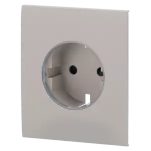 AJAX - Tapa central para enchufe inteligente tipo F - Compatible con AJ-OUTLETCORE-SMART - (AJ-CENTERCOVER-SMART-OLI)