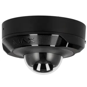 AJAX - Cámara IP 5 Megapixel Ajax - Progressive Scan CMOS  - Lente 4 mm, Ranura MicroSD hasta (AJ-DOMECAM-MINI-5-0400-B)