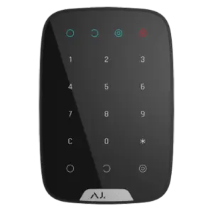 AJAX - Teclado independiente - Grado 2 - Inalámbrico 868 MHz Jeweller - Armado, armado parcial, (AJ-KEYPAD-B)