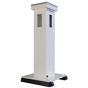 SITEGUARD - Torre para protección perimetral 360º - Alimentación solar / Foto verificación -  Incluye (AJ-SITEGUARD-W)