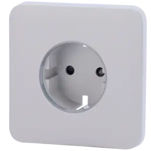AJAX - Tapa frontal para enchufe inteligente tipo F - Compatible con AJ-OUTLETCORE-SMART - (AJ-SOLOCOVER-SMART-FOG)