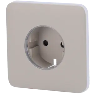 AJAX - Tapa frontal para enchufe inteligente tipo F - Compatible con AJ-OUTLETCORE-SMART - (AJ-SOLOCOVER-SMART-OLI)