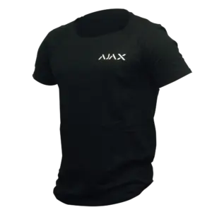 AJAX - Camiseta talla 2XL - Color negro (AJ-TSHIRT-2XL)