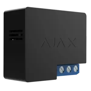 AJAX - Relé de control remoto - Inalámbrico 868 MHz Jeweller - Antena interna - 110~240VAC 50 Hz / (AJ-WALLSWITCH-B)