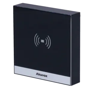 AKUVOX - Control de acceso IK07 - Tarjeta EM/MF y NFC | 1 relé - 20.000 usuarios | 100.000 registros (AK-A01S)