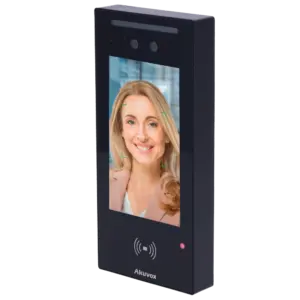 AKUVOX - Control de acceso - Facial, tarjeta MF, NFC, BLE y QR | 1 relé - 20.000 usuarios | 50.000 (AK-A05C)