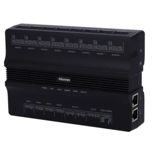AKUVOX - Controladora de acceso PoE - Tarjeta, QR y PIN - 100.000 usuarios | 200.000 registros - 8 (AK-A095)