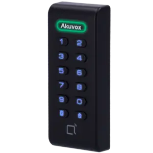 AKUVOX - Lector de acceso - Acceso por tarjeta EM/MF y PIN - Indicador LED y acústico - Wiegand (AK-ACR-CRP11)