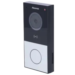 AKUVOX - Videoportero 2 hilos en superficie - Cámara 2 Mpx | Audio bidireccional - Apertura con (AK-E12S-2)