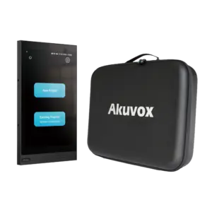 AKUVOX - Kit de instalador para videoporteros - Pantalla IPS de 8" | TCP/IP, PoE y WiFi - (AK-INSTALLER-KIT)
