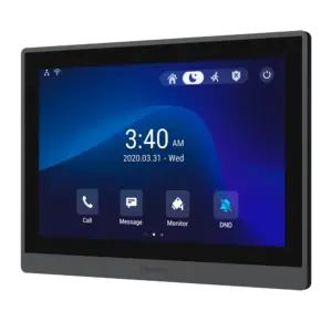 AKUVOX - Monitor Android 9.0 para videoportero - Pantalla IPS de 10" - Audio bidireccional (AK-IT88S)