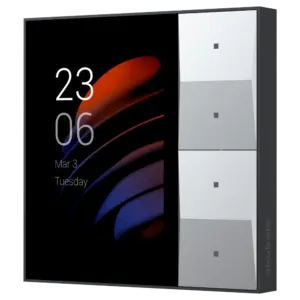 AKUVOX - Monitor Linux para domótica - Pantalla TFT de 3.27" - Audio bidireccional | Monitor de (AK-KS41-POE-EU)
