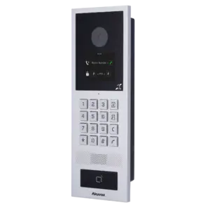AKUVOX - Videoportero IP antivandálico IK08 - Cámara 2 Mpx | Audio bidireccional y BIM - Tarjeta (AK-S532-BIM)