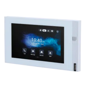 AKUVOX - Monitor Linux para videoportero - Pantalla TFT de 7"  - Audio bidireccional Crystal (AK-S562W-WHITE)