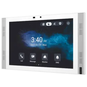 AKUVOX - Monitor Android 12.0 para videoportero - Pantalla IPS de 10" - Audio bidireccional (AK-S567A-WHITE)