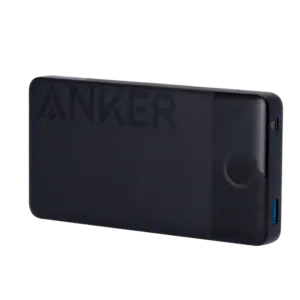 ANKER - Anker Power Bank - Capacidad 10000mAh  - Entrada USB-A - Salidas USB-C, Micro USB-C y USB-A (ANK-123-POWERCORE-B)