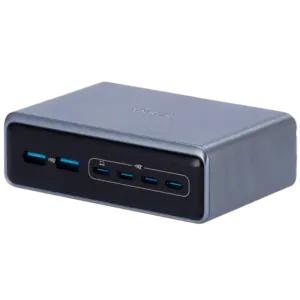 ANKER - Anker - Cargador de escritorio - Potencia 200W - Salidas 4x USB-C, 2x USB-A - Carga 4 (ANK-268-WCHARGER-200W2A4C-B