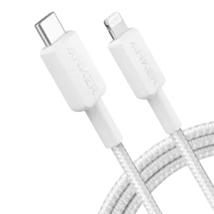 ANKER - Anker - Cable USB2.0 - USB-C a Lightning - Cable de nylon trenzado - Longitud 1.8m - Carga (ANK-322-USBC-LGT-180-