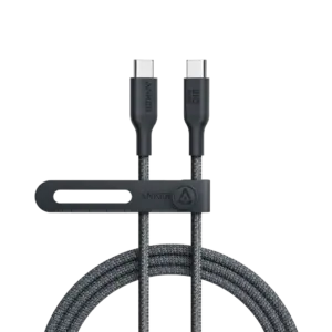 ANKER - Anker - Cable USB2.0 - USB-C a USB-C - Cable de Bio-Nylon trenzado - Longitud 1.8m - Color (ANK-544-USBC-USBC-180