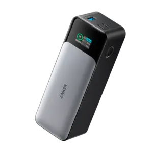 ANKER - Anker Power bank con pantalla digital - Capacidad 24000mAh  - Entrada USB-C - Salidas 2x (ANK-737-POWERCORE-B)