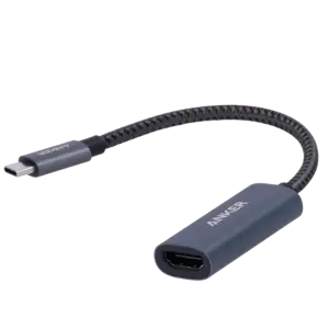 ANKER - Hub USB-C 1 en 1 de Anker - HDMI - Plug & Play - Color gris (ANK-USBC-HDMI-G)