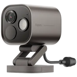 AQARA - Aqara Camera Hub G5 Pro (PoE) Gray - Resolución ultra nítida de 4MP UHD - Reconocimiento (AQ-CH-C03D-G)