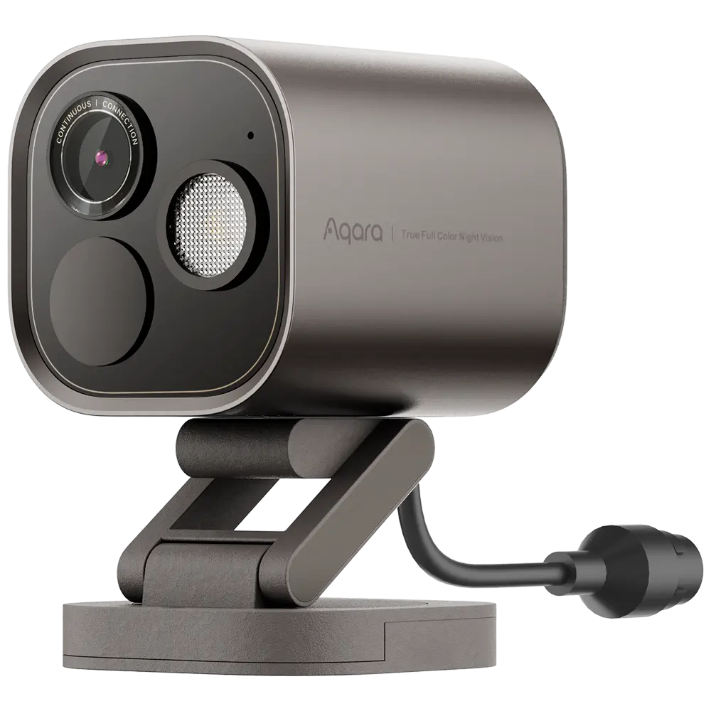 AQARA - Aqara Camera Hub G5 Pro (PoE) Gray - Resolución ultra nítida de 4MP UHD - Reconocimiento (AQ-CH-C03D-G)