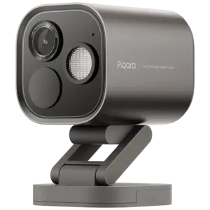 AQARA - Camera Hub G5 Pro (Wi-Fi) Gray - Resolución ultra nítida de 4MP UHD - Reconocimiento por (AQ-CH-C07D-G)