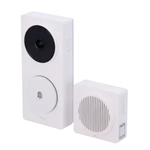 AQARA - Aqara - Smart Home G410 Doorbell Cam/Hub White - Reconocimiento facial local por IA - (AQ-CH-C09D-W)