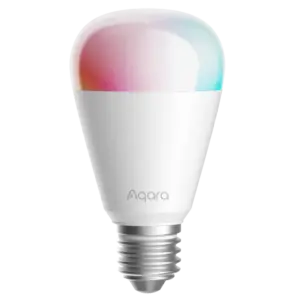 AQARA - Aqara Bombilla LED T2 (RGB CCT, E27) - Paleta completa de 16 millones de colores RGB - (AQ-LB-L02D)
