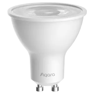 AQARA - Aqara Bombilla LED T2 (CCT, GU10) - Zigbee 3.0  / Thread / Bluetooth - Soporta Matter - (AQ-LB-L03E)